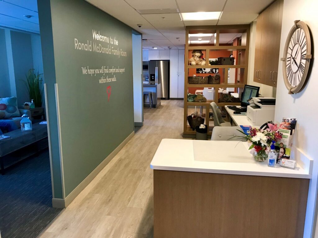 Ronald McDonald House Charities Multicare Deaconess Lobby